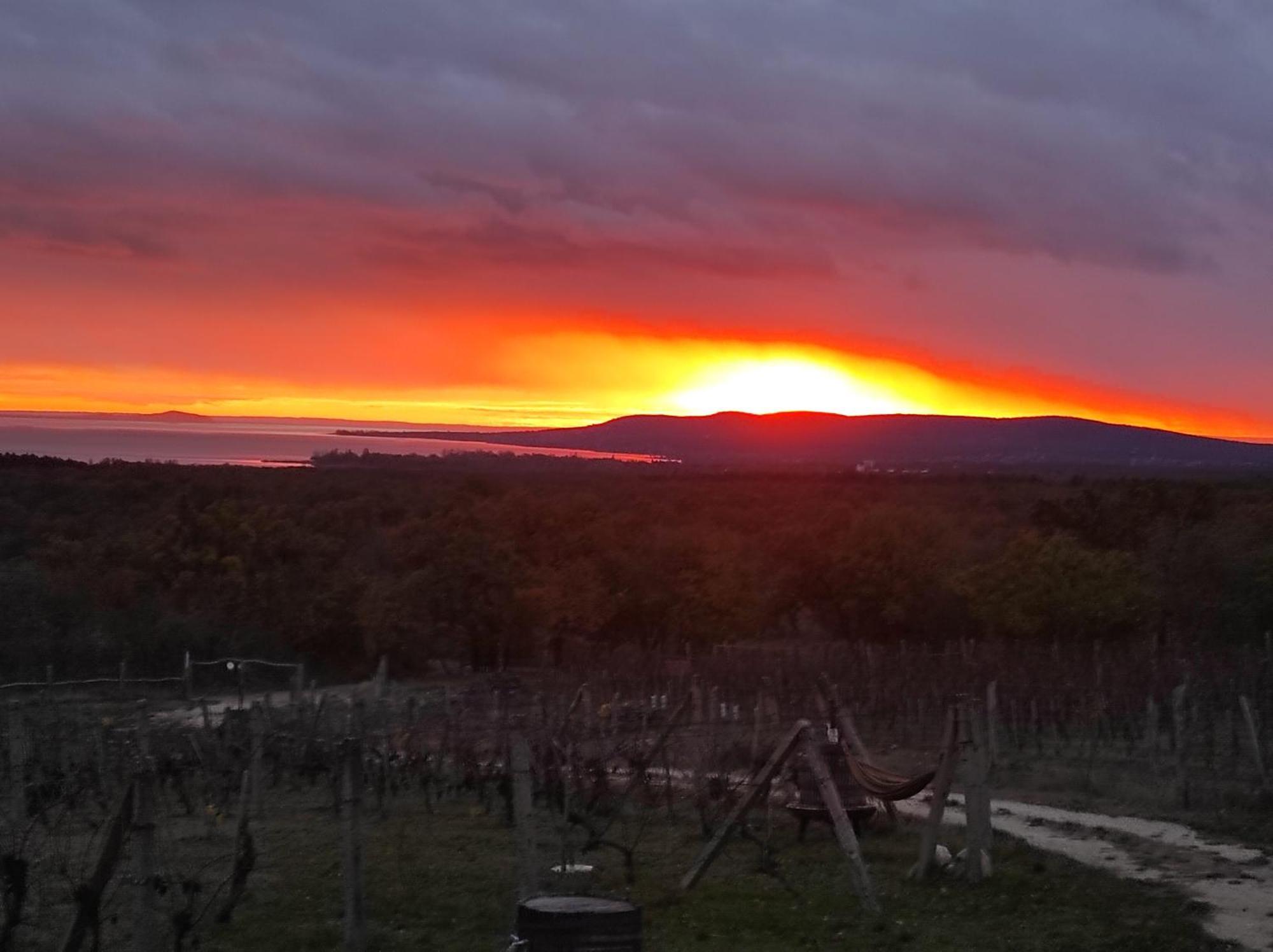 Napraszallas Vendeghaz Balatonakali Bagian luar foto